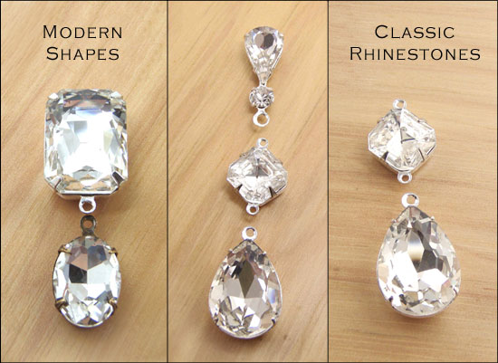 classic rhinestone earring designs